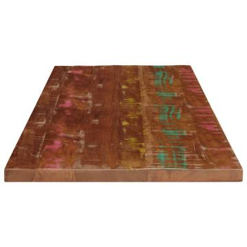 Rectangular Solid Wood Table Top 100x60 cm - Reclaimed Design