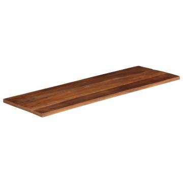 Rectangular Solid Wood Table Top - Reclaimed 140x60 cm