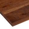 Rectangular Solid Wood Table Top - Reclaimed 140x60 cm