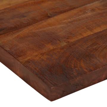 Reclaimed Solid Wood Table Top 70x70 cm - Rustic Charm