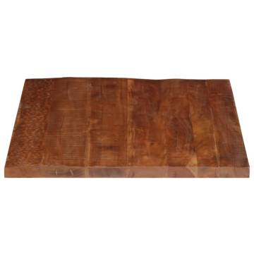 Reclaimed Wood Table Top 90x80 cm - Rustic Charm | HipoMarket