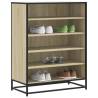  Shoe Cabinet Sonoma Oak 75x38x97.5 cm Engineered Wood and Metal Colour sonoma oak Quantity in Package 1 Number of Number of shelves 