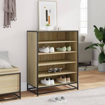 Shoe Cabinet Sonoma Oak - Stylish Storage Solution