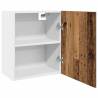 Hanging Cabinets 2 pcs Old Wood - Engineered Wood Storage