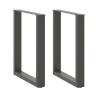  Coffee Table Legs U-Shaped 2 pcs Anthracite 60x(72-73) cm Steel Colour anthracite Size 60 x (72-73) cm Quantity in Package 2 Number of 1 