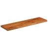 Rectangular Solid Wood Acacia Table Top - 110x30x2.5 cm