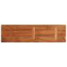 Rectangular Solid Wood Acacia Table Top - 110x30x2.5 cm