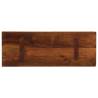 Rectangular Solid Wood Table Top - 80x30 cm Reclaimed