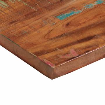 Rectangular Solid Wood Table Top - 80x30 cm Reclaimed