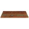 Table Top 80x60 cm Rectangular Solid Reclaimed Wood