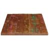 Rectangular Solid Wood Table Top 80x50x2.5 cm - Hipo Market