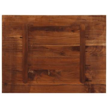 Rectangular Solid Wood Table Top 80x50x2.5 cm - Hipo Market