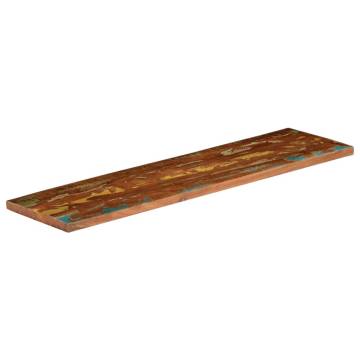 Rectangular Solid Wood Table Top 100x30 cm | Hipomarket