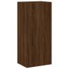 TV Wall Cabinet Brown Oak - Space-Saving Design | HipoMarket