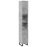 Bathroom Cabinet Concrete Grey 30x30x190 cm | Hipomarket UK