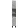 Bathroom Cabinet Concrete Grey 30x30x190 cm | Hipomarket UK