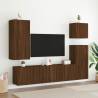 TV Wall Cabinet Brown Oak - Space-Saving Design | HipoMarket