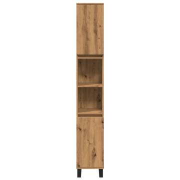 Artisan Oak Bathroom Cabinet - 30x30x190 cm | Hipomarket