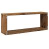 Wall Cube Shelves 6 pcs Old Wood | Stylish Storage Solutions