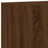 TV Wall Cabinet Brown Oak - Space-Saving Design | HipoMarket