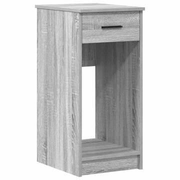 Computer Tower Stand with Drawer - Grey Sonoma | HipoMarket