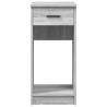 Computer Tower Stand with Drawer - Grey Sonoma | HipoMarket