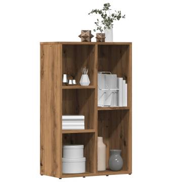 Book Cabinet Artisan Oak 45x25x80 cm - Stylish Storage Solution