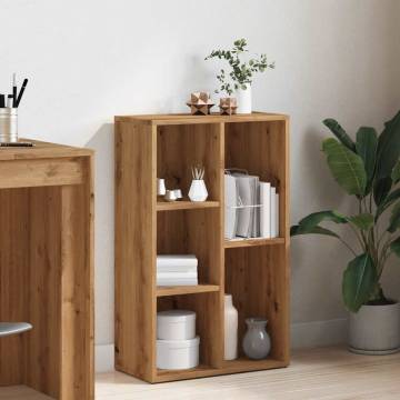 Book Cabinet Artisan Oak 45x25x80 cm - Stylish Storage Solution