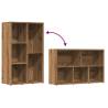 Book Cabinet Artisan Oak 45x25x80 cm - Stylish Storage Solution