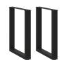  Coffee Table Legs U-Shaped 2 pcs Black 70x(72-73) cm Steel Colour black Size 70 x (72-73) cm Quantity in Package 2 Number of 1 