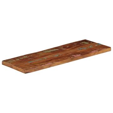 Rectangular Solid Wood Table Top - 70x30 cm | Hipo Market