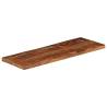 Rectangular Solid Wood Table Top - 70x30 cm | Hipo Market