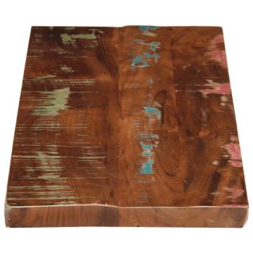 Rectangular Solid Wood Table Top - 70x30 cm | Hipo Market