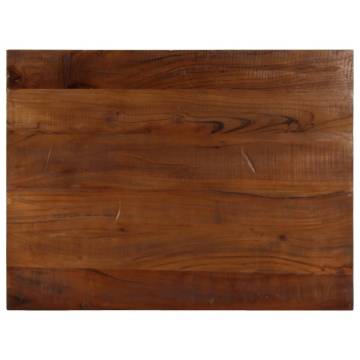 Rectangular Solid Wood Table Top - 80x70 cm | HipoMarket