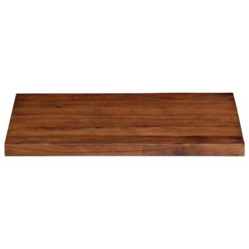 Rectangular Solid Wood Table Top - 80x70 cm | HipoMarket