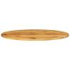 Oval Solid Wood Mango Table Top – 110x40x3.8 cm