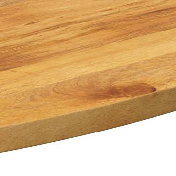 Oval Solid Wood Mango Table Top – 110x40x3.8 cm