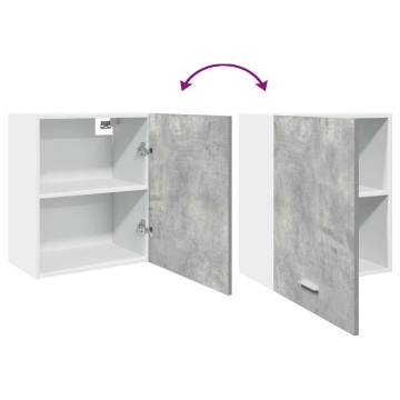 Hanging Cabinet Concrete Grey - 50x31x60 cm | HipoMarket