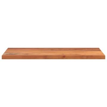 Rectangular Solid Wood Acacia Table Top - 100x70 cm