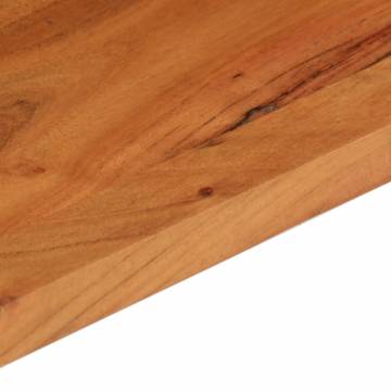 Rectangular Solid Wood Acacia Table Top - 100x70 cm