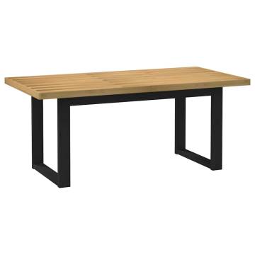 NOAIN U-Shaped Legs Dining Table - Solid Pine Wood 180x90