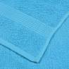 Turquoise Hand Towels 4 pcs - 100% Cotton, 50x100 cm