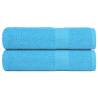  Bath Towels 2 pcs Turquoise 100x150 cm 360 gsm 100% Cotton Colour turquoise Size 100 x 150 cm Quantity in Package 2 