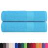 Turquoise Bath Towels - 2 pcs | 100% Cotton | 100x150 cm