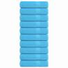  Bath Towels 10 pcs Turquoise 100x150 cm 360 gsm 100% Cotton Colour turquoise Size 100 x 150 cm Quantity in Package 10 