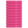  Sauna Towels 10 pcs Pink 80x200 cm 360 gsm 100% Cotton Colour pink Size 80 x 200 cm Quantity in Package 10 