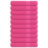  Towels 10 pcs Pink 100x200 cm 360 gsm 100% Cotton Colour pink Size 100 x 200 cm Quantity in Package 10 