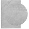 IZA Short Pile Scandinavian Rug Grey 120x170 cm - Hipomarket