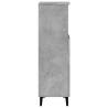 Concrete Grey Bathroom Cabinet 30x30x100 cm - Durable Design