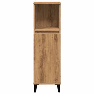 Artisan Oak Bathroom Cabinet - 30x30x100 cm